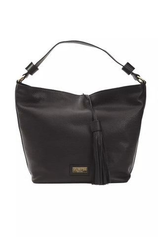 Elegant Leather Shoulder Bag In Timeless Black - Luxury for You