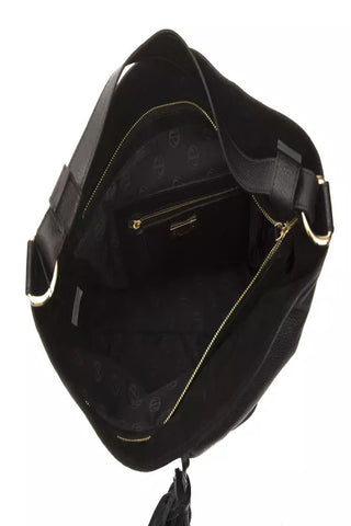 Elegant Leather Shoulder Bag In Timeless Black - Luxury for You