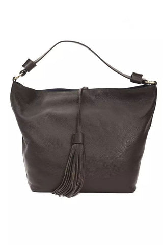 Elegant Leather Shoulder Bag In Earthy Brown - Luxury for You