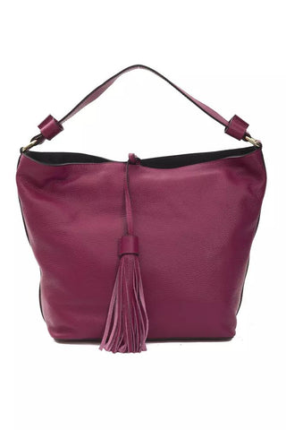 Elegant Burgundy Leather Shoulder Bag - Luxury for You