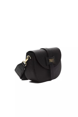 Elegant Black Leather Crossbody Bag - Luxury for You