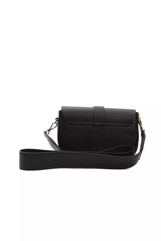 Elegant Black Leather Crossbody Bag - Luxury for You