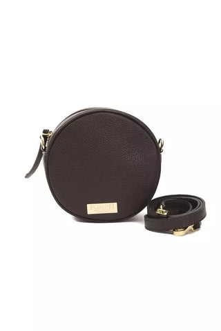 Elegant Small Oval Leather Crossbody - Luxury for You