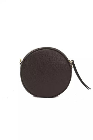 Elegant Small Oval Leather Crossbody - Luxury for You