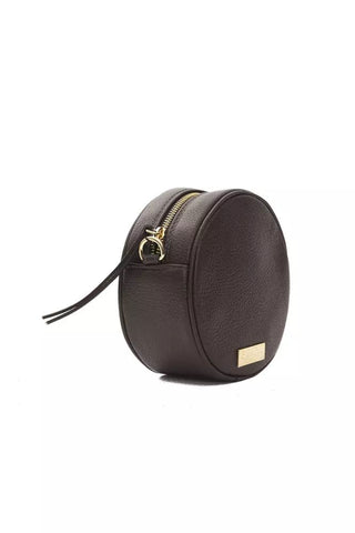 Elegant Small Oval Leather Crossbody - Luxury for You