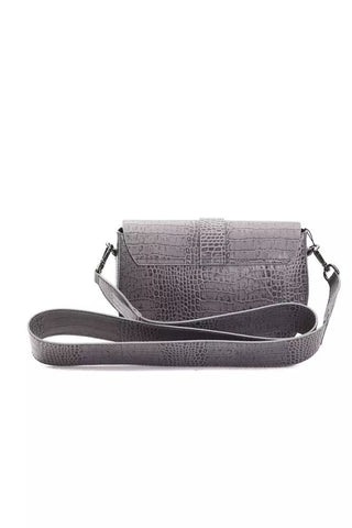 Elegant Crocodile-print Leather Crossbody Bag - Luxury for You