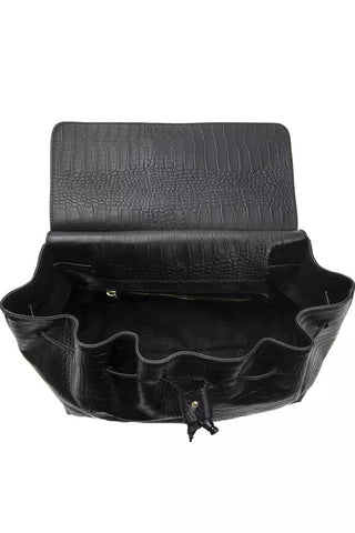 Chic Convertible Croc-print Leather Bag - Luxury for You