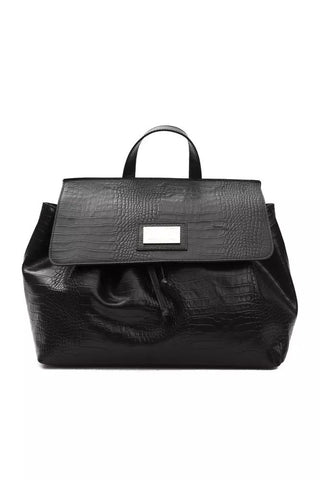 Chic Convertible Croc-print Leather Bag - Luxury for You