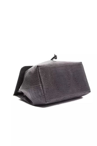 Convertible Croc-print Leather Handbag - Luxury for You