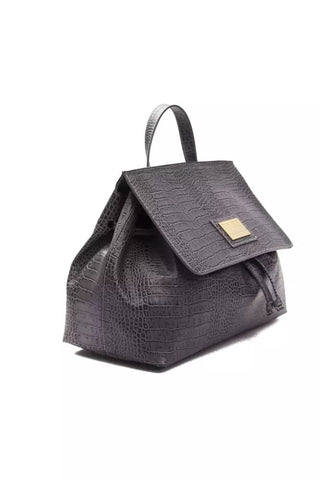 Convertible Croc-print Leather Handbag - Luxury for You