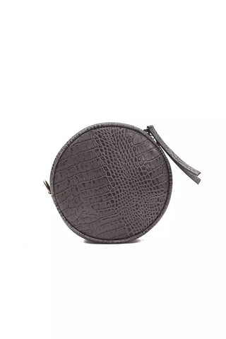 Chic Gray Croc-embossed Crossbody - Luxury for You