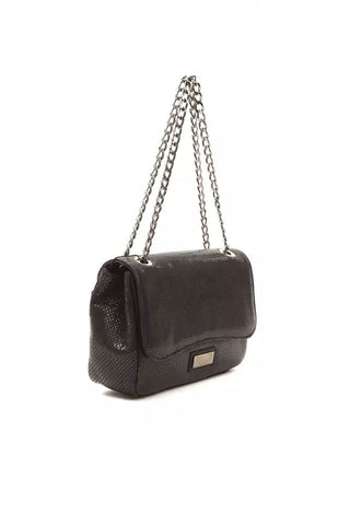 Elegant Black Leather Crossbody Bag - Luxury for You