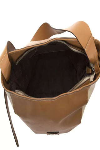 Elegant Leather Shoulder Bag In Rich Brown - Luxury for You