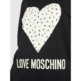 Chic Blue Cotton Love Moschino Dress - Luxury for You