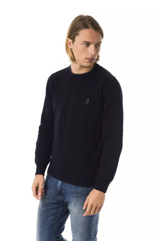 Exquisite Embroidered Crew Neck Wool Sweater - Luxury for You