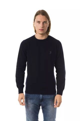 Exquisite Embroidered Crew Neck Wool Sweater - Luxury for You