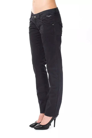 Chic Blue Cotton Blend Pants - Flawless Fit & Style - Luxury for You