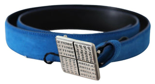 Elegant Royal Blue Leather Belt - Luxury for You