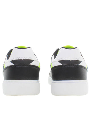 Black Polyester Men Sneaker