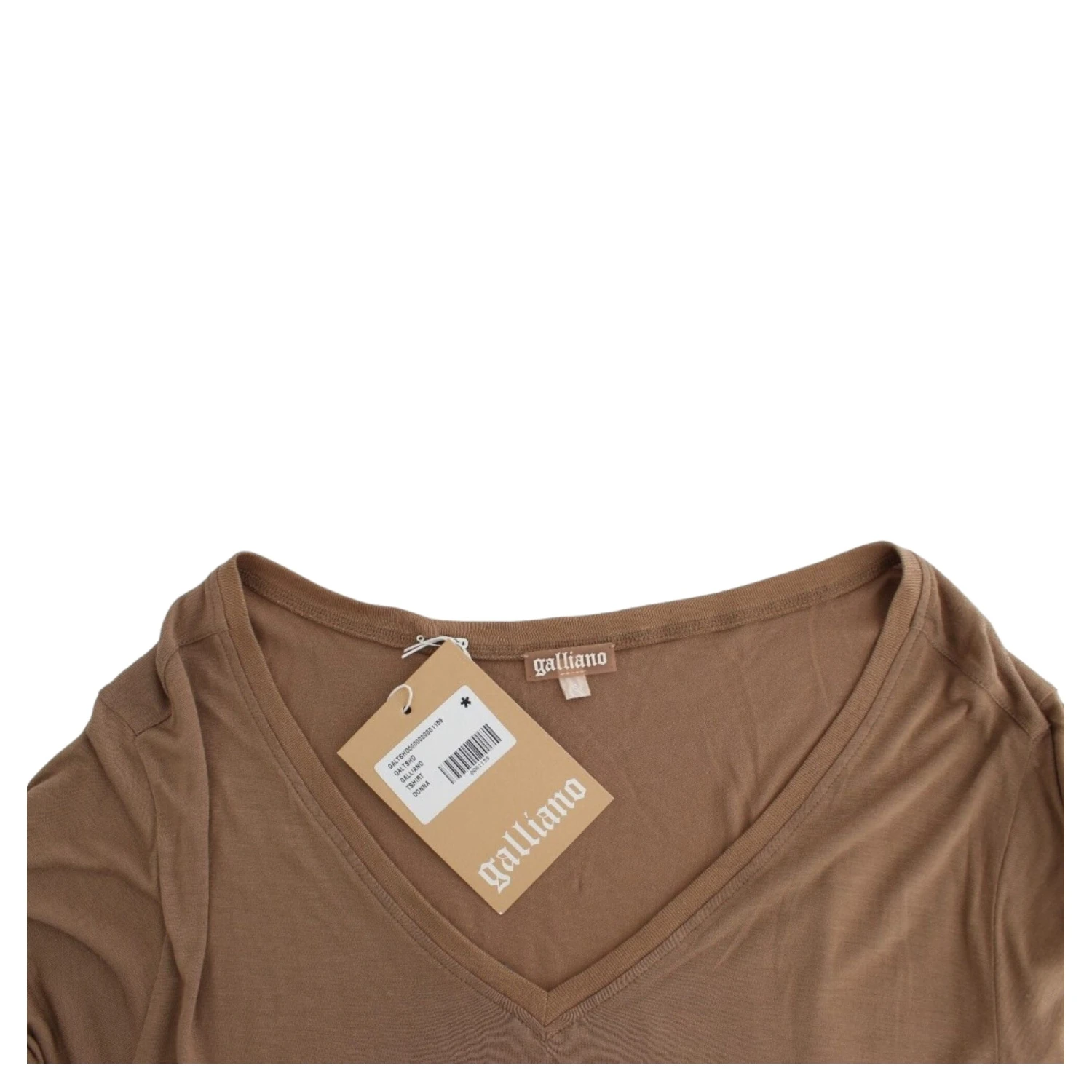 Brown shortsleeved top