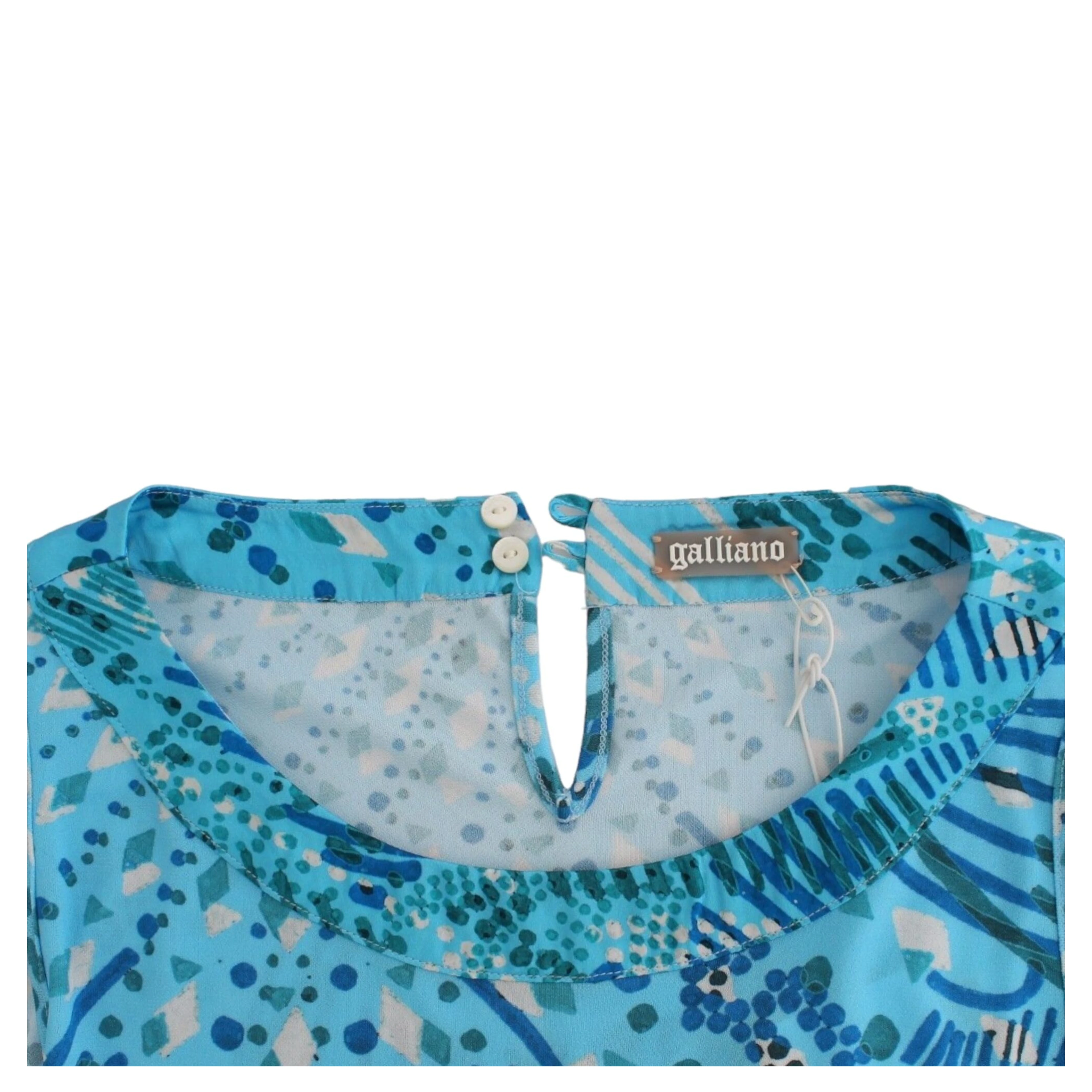 Printed Tank Top In Blue
