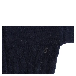 Cropped Cardigan In Blue