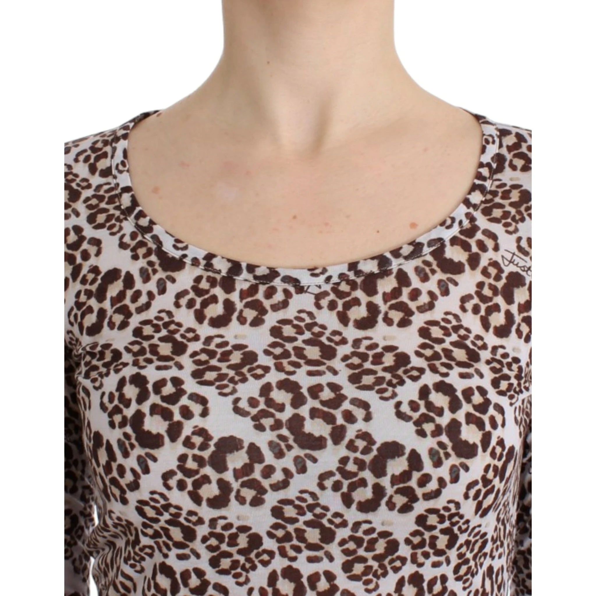 Brown longsleeved lace top