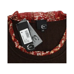 Brown crewneck sweater