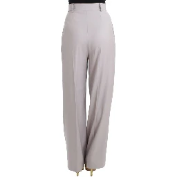 Gray high waist pants