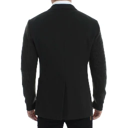 Green cashmere two button blazer