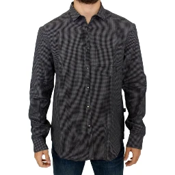 Gray linen casual shirt