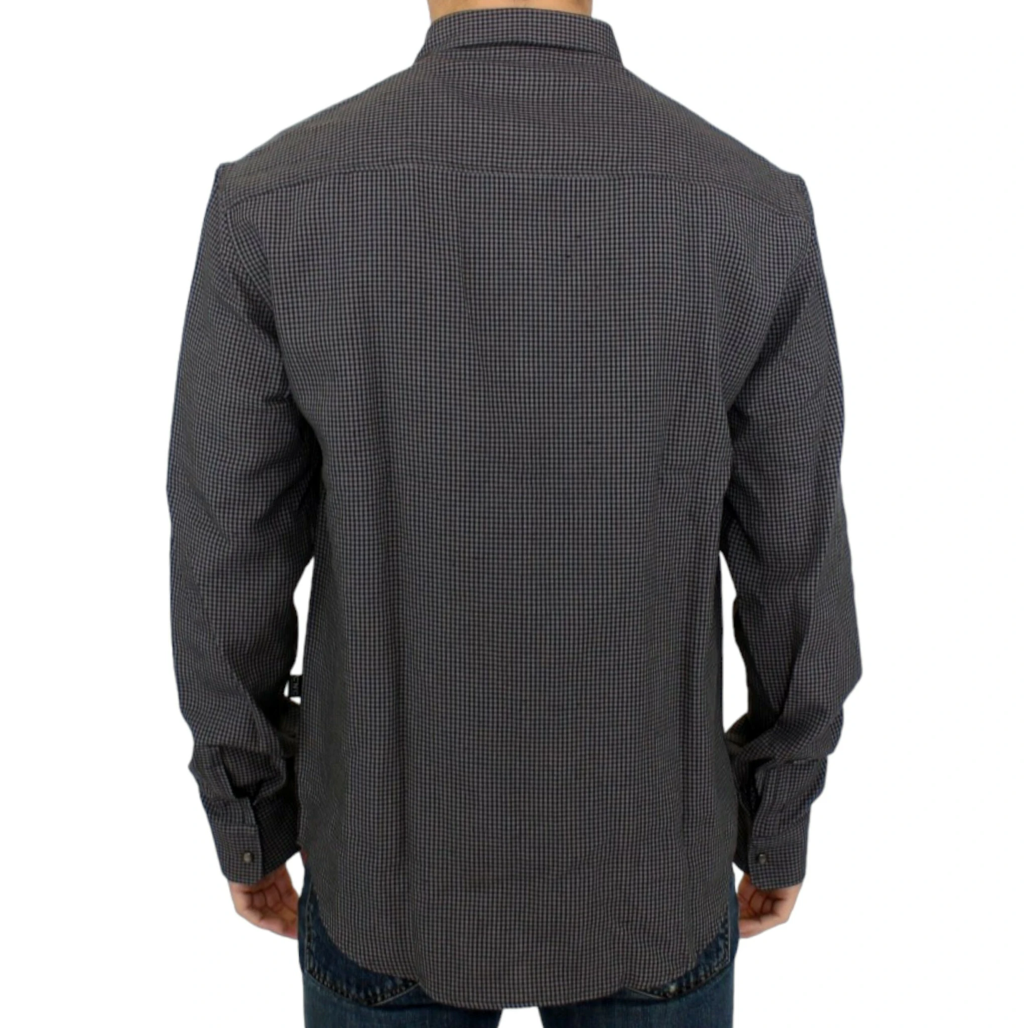 Gray linen casual shirt