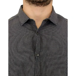 Gray linen casual shirt