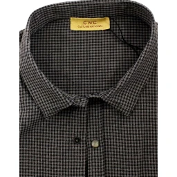 Gray linen casual shirt