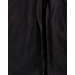 Blue hooded cotton sweater