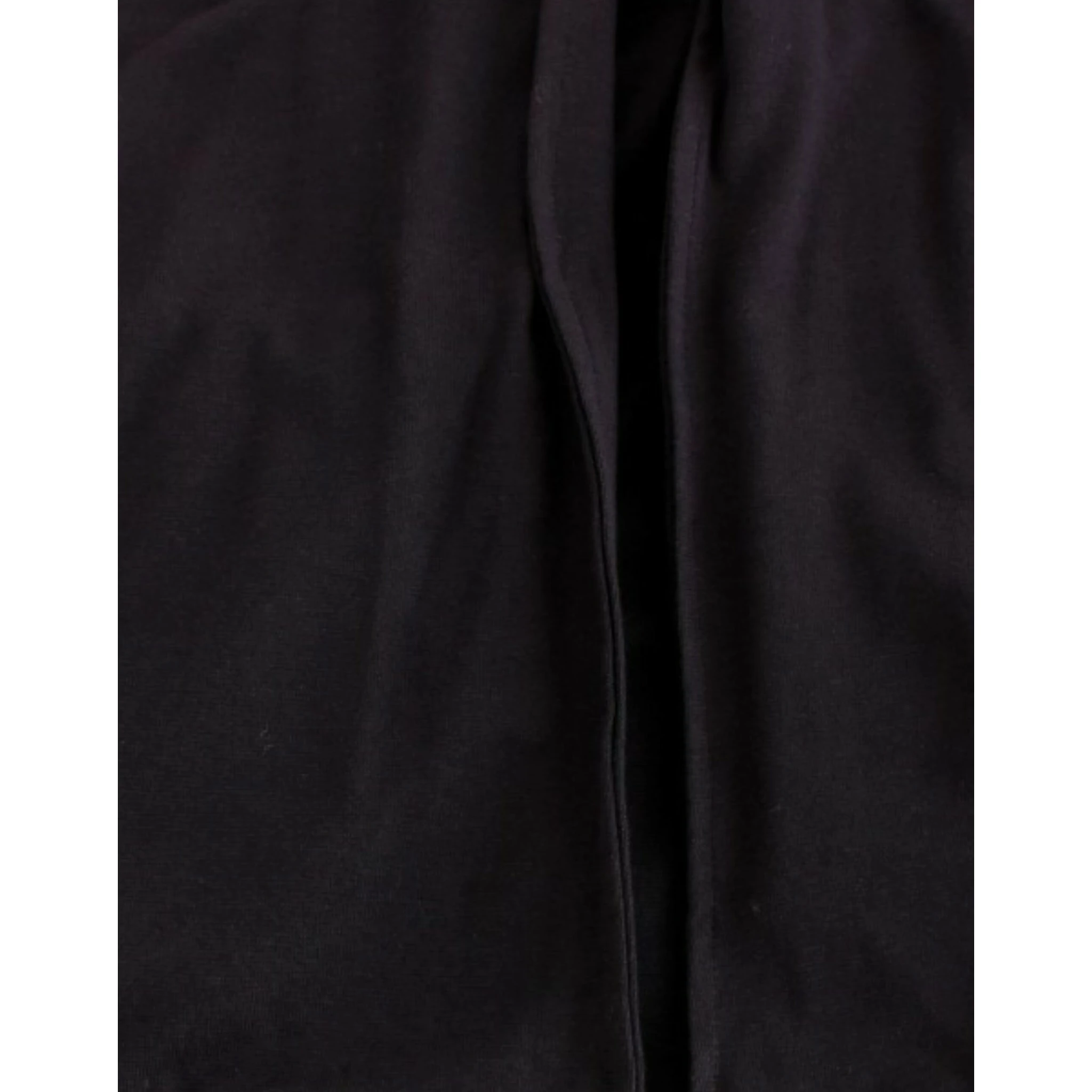 Blue hooded cotton sweater