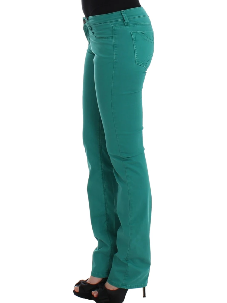 Green straight leg jeans alternative