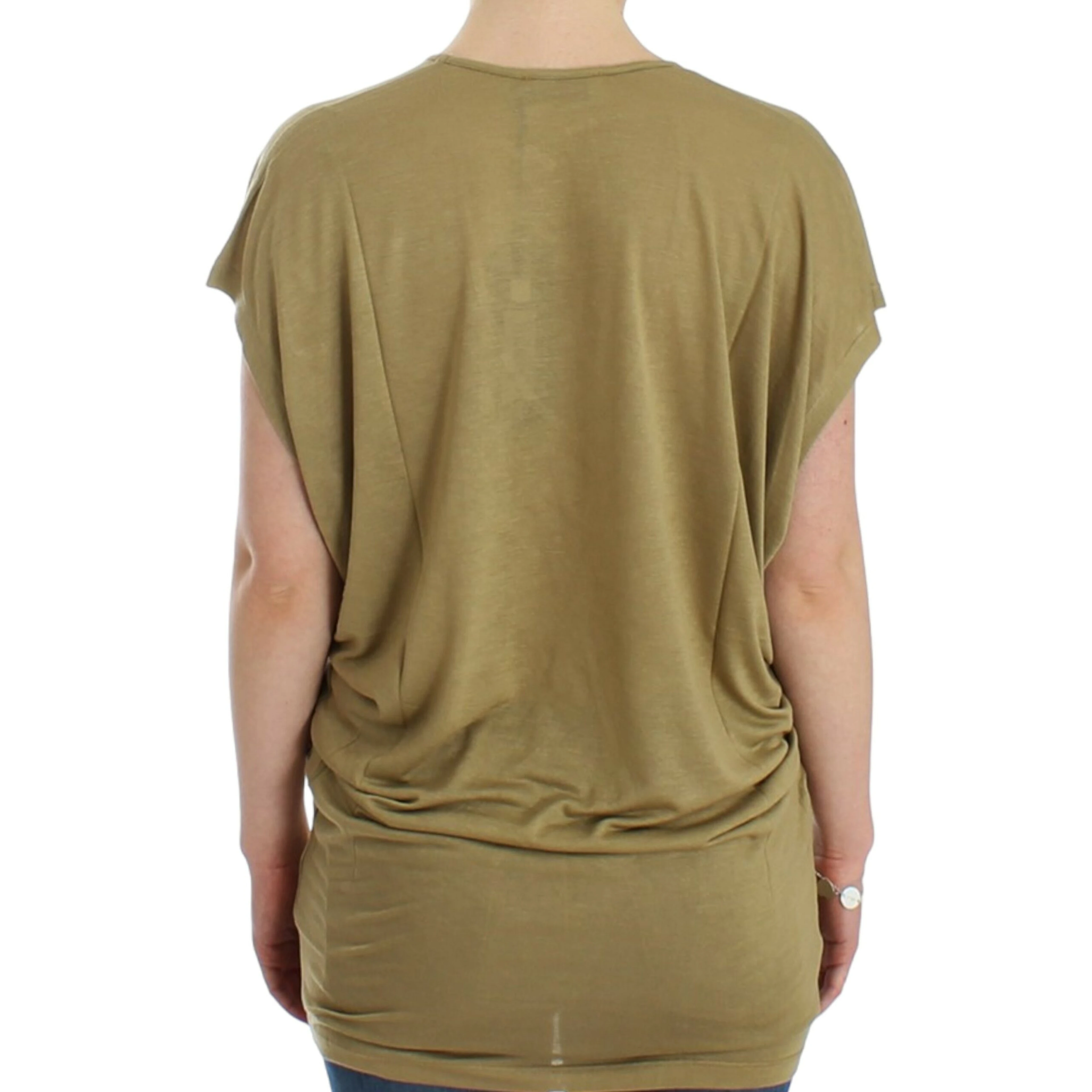 Green print shortsleeve t-shirt