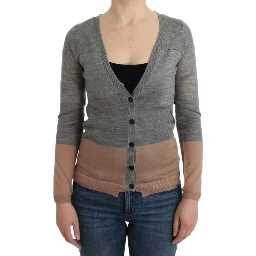 Gray lightweight cardigan