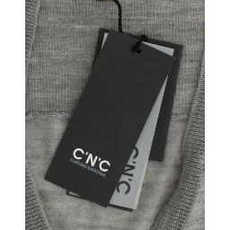 Gray lightweight cardigan