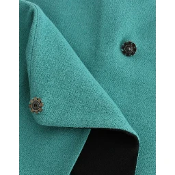 Blue wrap mini skirt