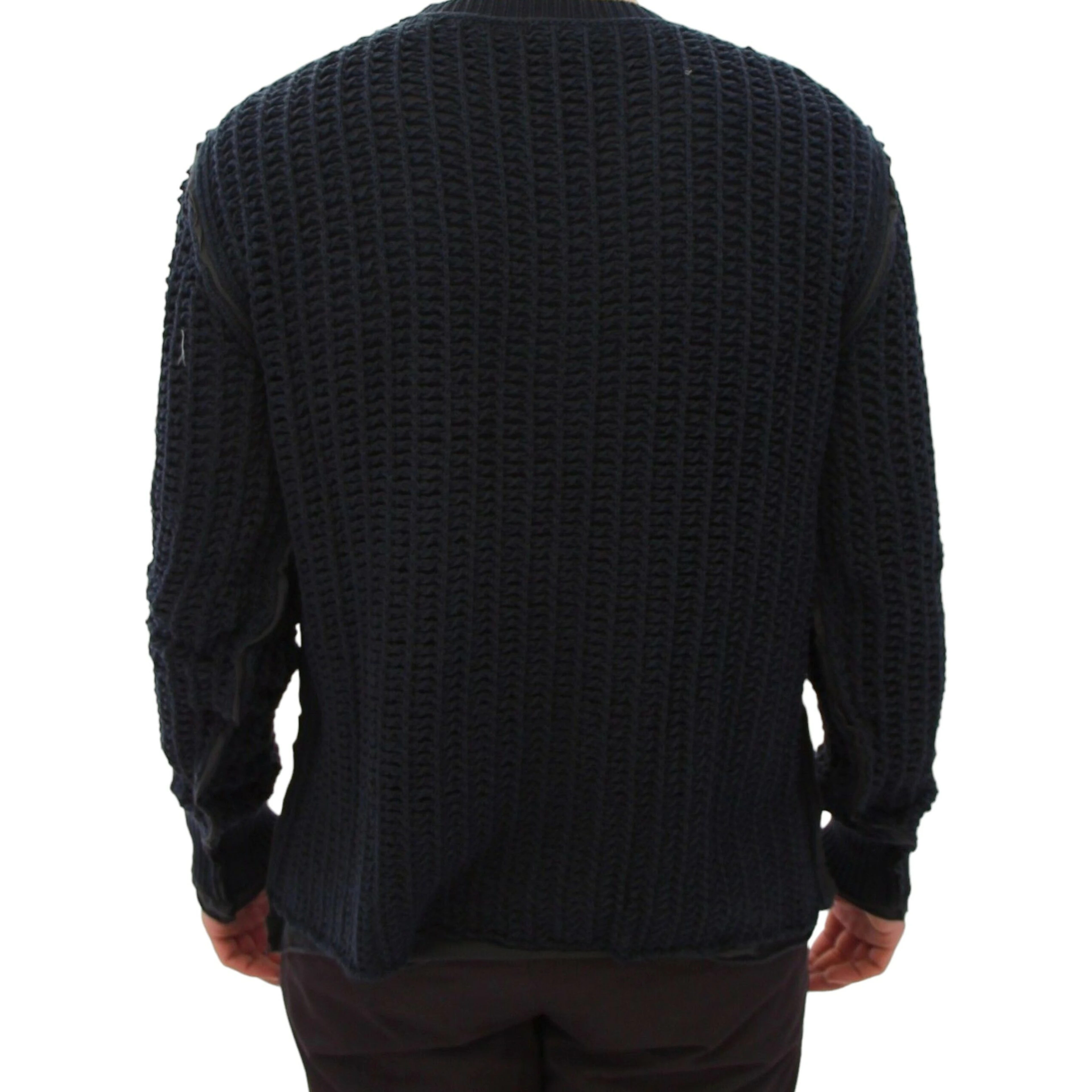 Double Layer Netted Sweater