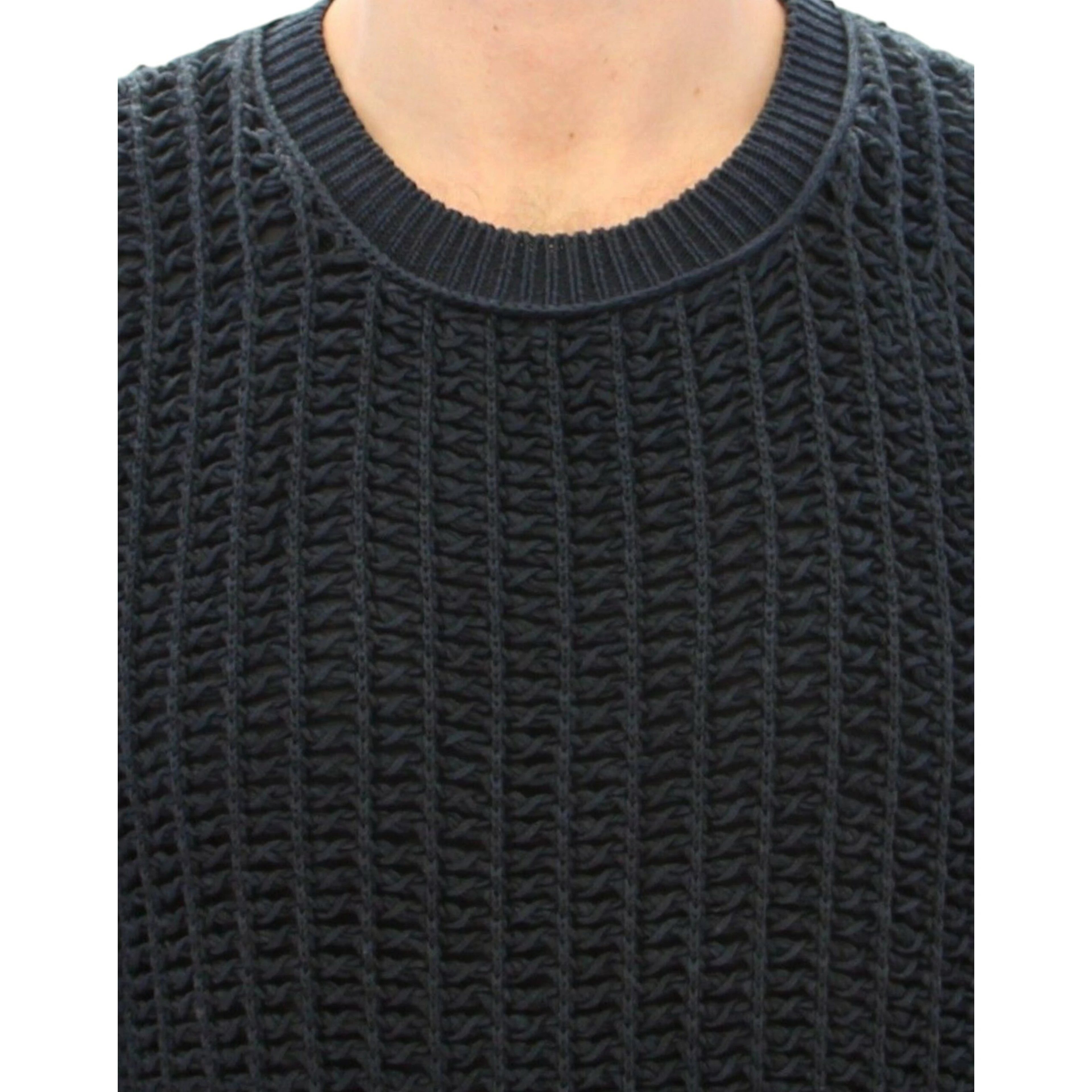 Double Layer Netted Sweater