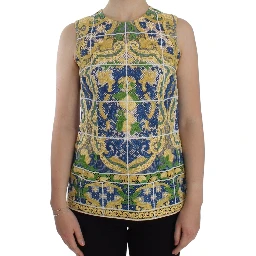 Multicolor Majolica Embroidered Sweater
