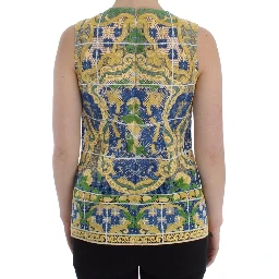 Multicolor Majolica Embroidered Sweater