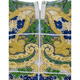 Multicolor Majolica Embroidered Sweater