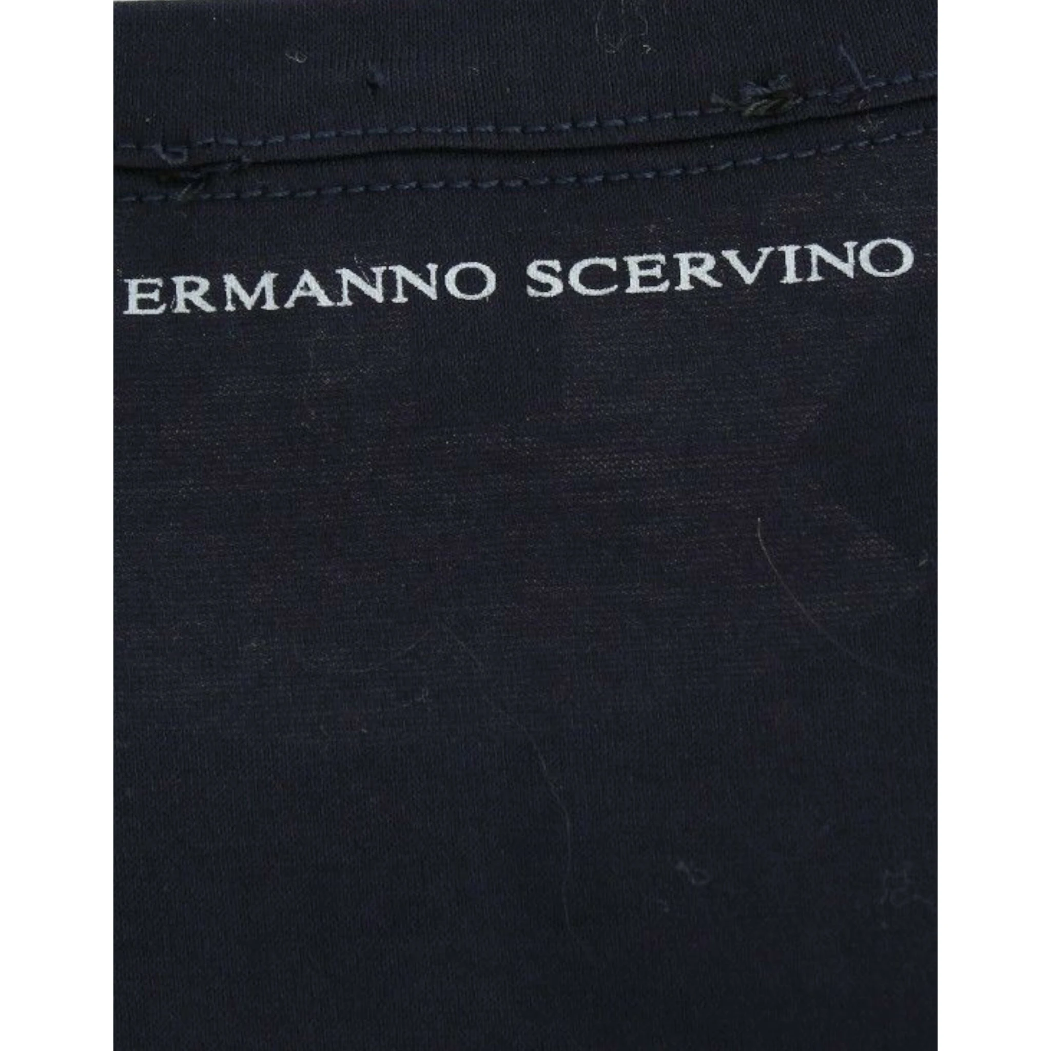 Lingerie Blue Crewneck Cotton Logo T-shirt