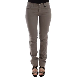 Women Taupe Slim Skinny Jeans In Beige