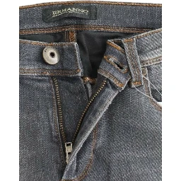 Gray Slim Jeans Denim Pants Skinny Leg Stretch