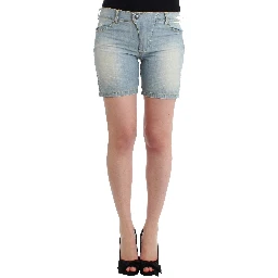 Beachwear Blue Denim City Casual Dress Shorts